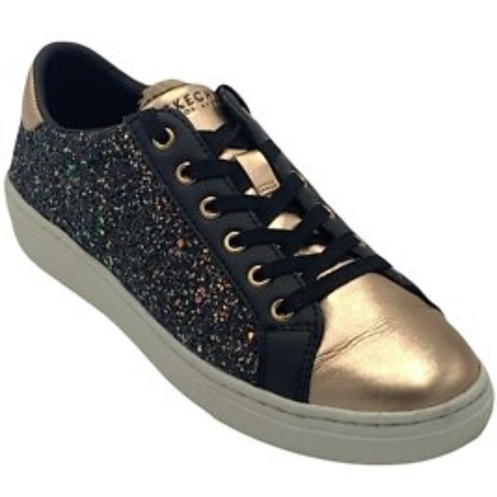 NWT Skechers Street Goldie Light-Catcher Memory Foam Sneakers ■ Size 5